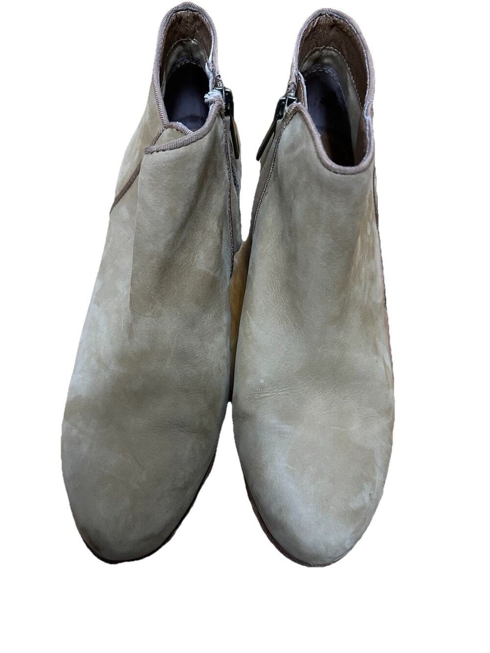 SAM EDELMAN Women’s Leather Upper Brown Booties Size 6.5